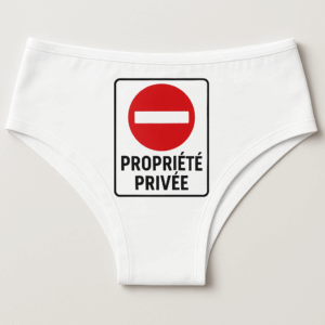 culotte proprriété privée